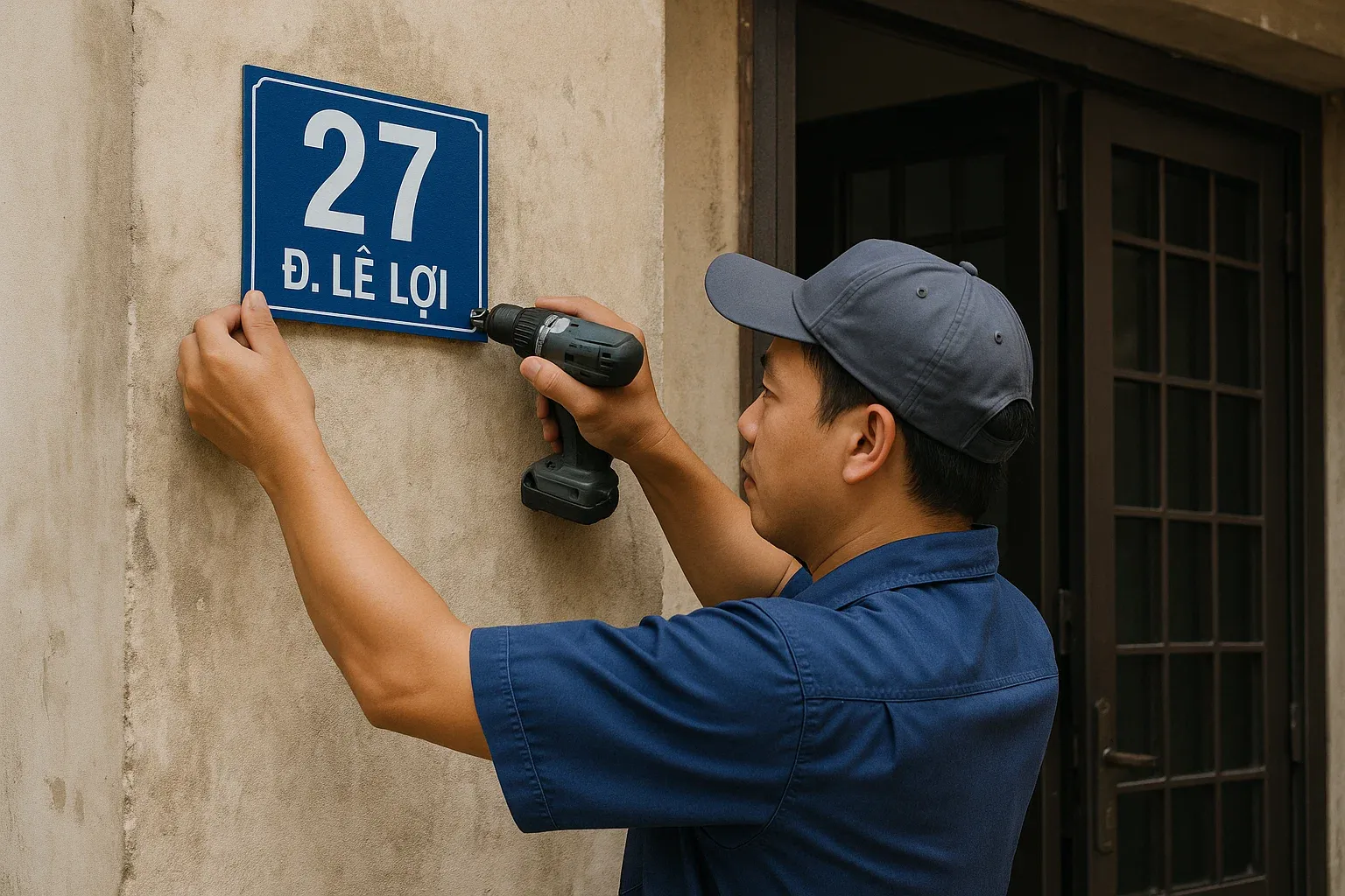 Gắn biển số nhà như thế nào cho đúng luật?
