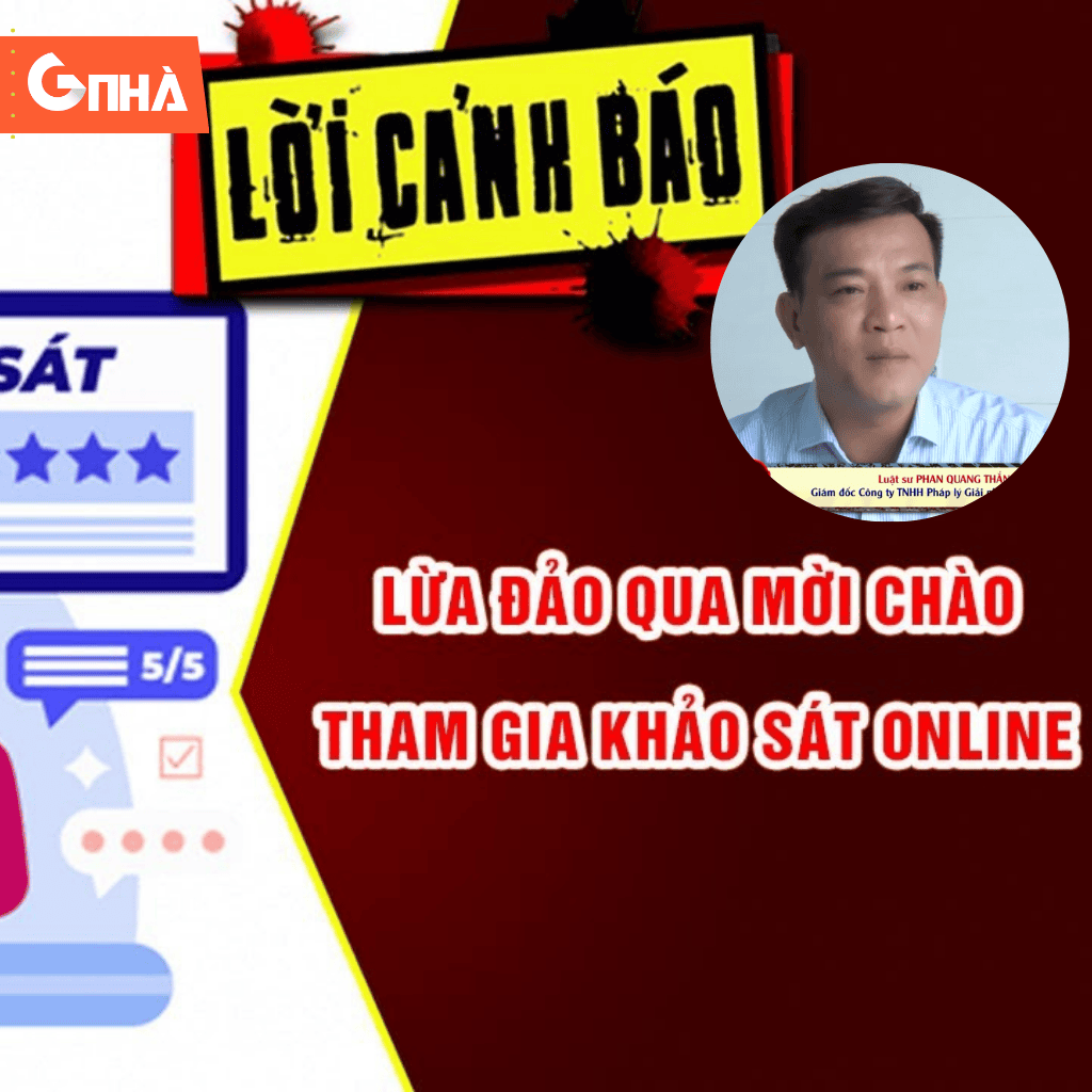 Luật sư Thắng cảnh báo lừa đảo qua mời chào tham gia khảo sát online